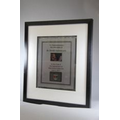 Framed Metal Plate Award